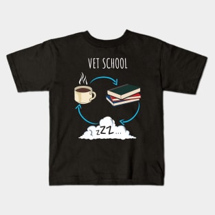 Vet School Veterinary Veterinarian Student Gift Kids T-Shirt